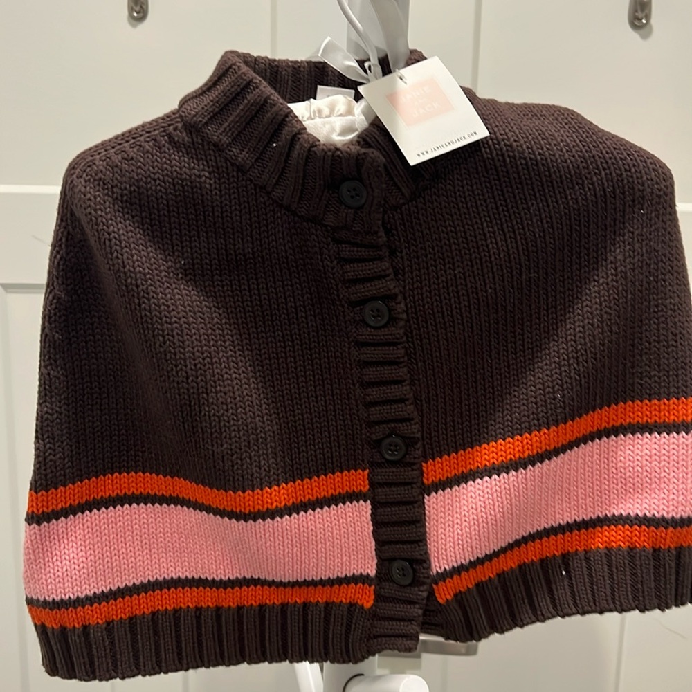 Janie and Jack sweater poncho